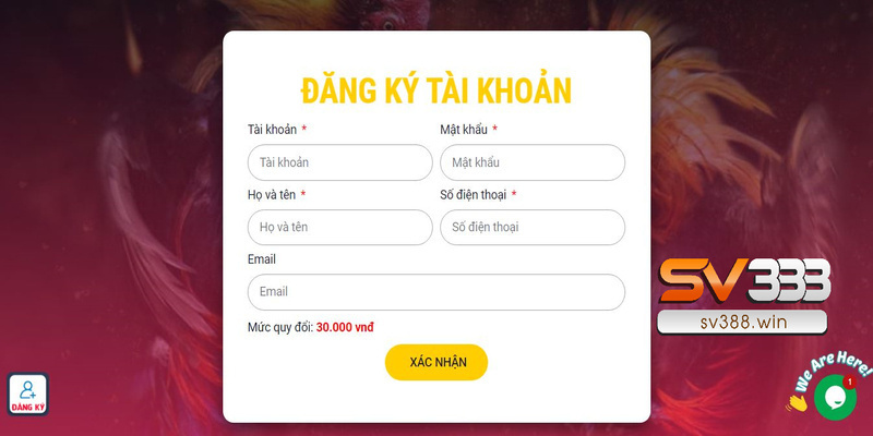 Đăng Ký SV388 2 Hướng dẫn cách đăng ký SV388 chi tiết nhất